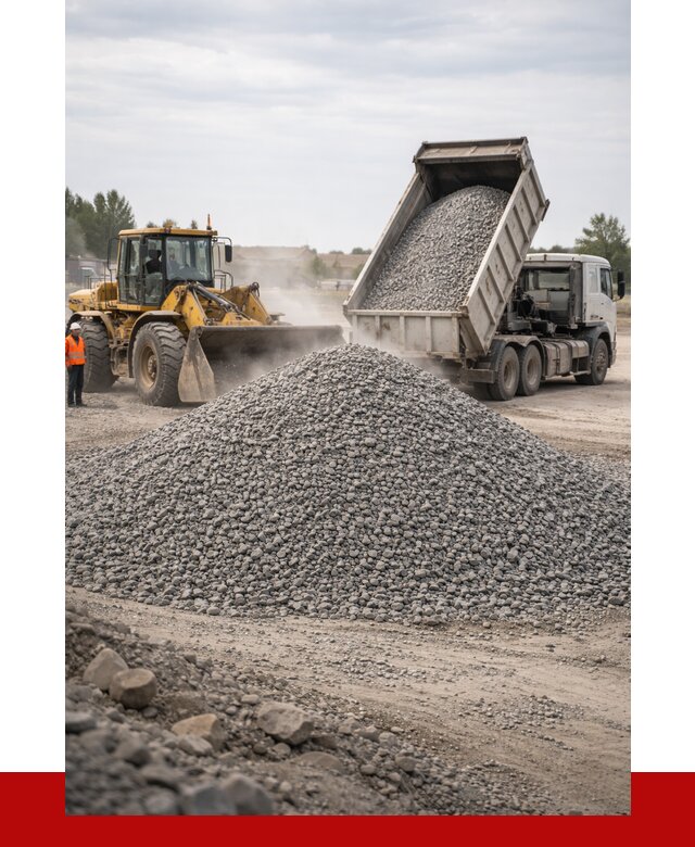 Купить щебень с доставкой в Валуйках от 2661 руб. | ПРОНЕРУДВли