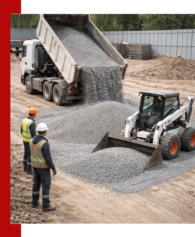 Доставка и продажа гранитного щебня фракции 0-5 в Валуйках