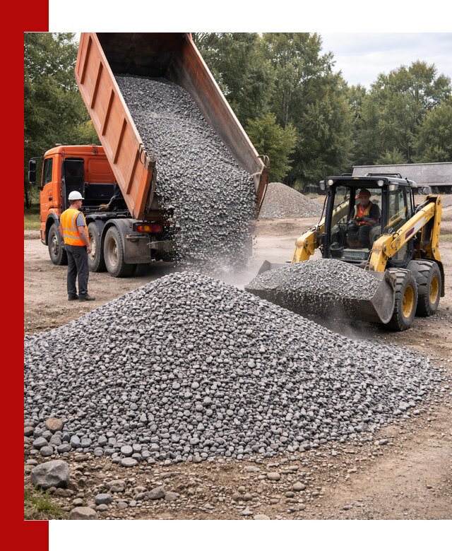 Купить гранитный щебень фракции 5–10 в Валуйках с доставкой