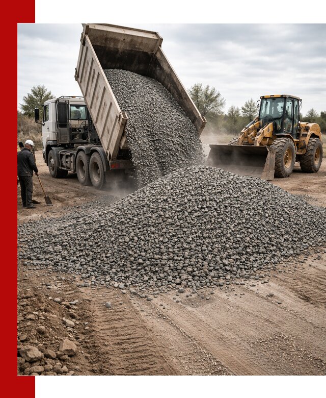Гранитный щебень фракция 10-20 с доставкой в Валуйках