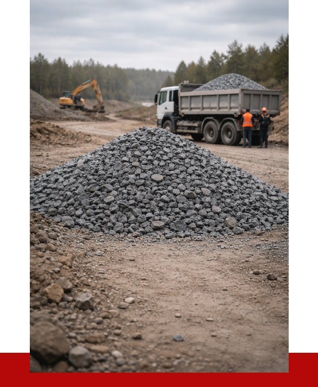 Щебень габбро диабаз фракция 40-70 в Валуйках от 2342 р-ПРОНЕРУДВли