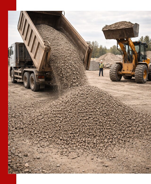 Гравийный щебень фракция 3–10 с доставкой в Валуйках