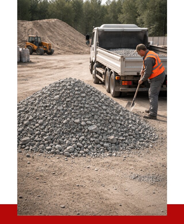 Гравийный щебень фракция 5-10 в Валуйках от 2342 р. | ПРОНЕРУДВли