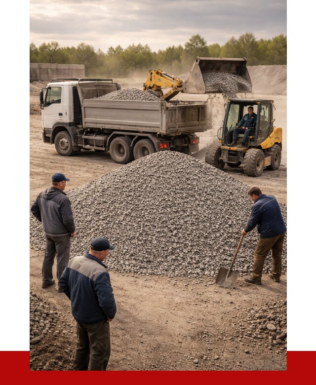 Гравийный щебень фракция 5-20 в Валуйках от 2555 р. ПРОНЕРУДВли