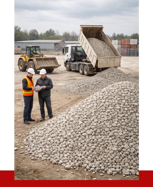 Известняковый щебень в Валуйках от 1490 р. доставка | ПРОНЕРУДВли