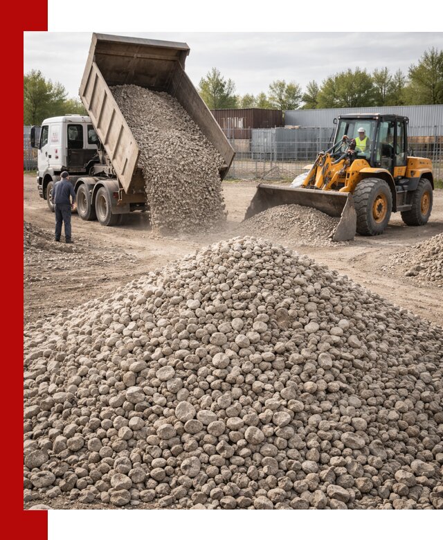 Доломитовый щебень фракции 20–41 с доставкой в Валуйках