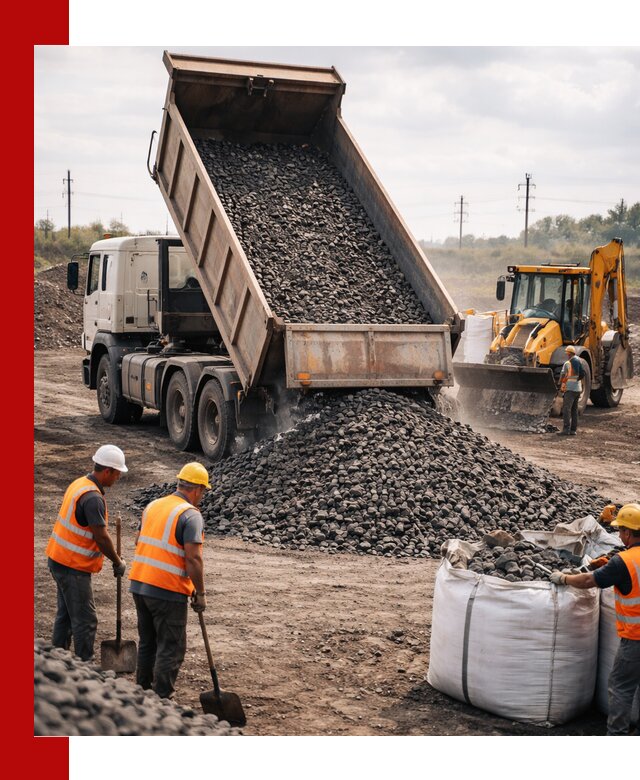 Шлаковый щебень фракция 40-70 с доставкой в Валуйках
