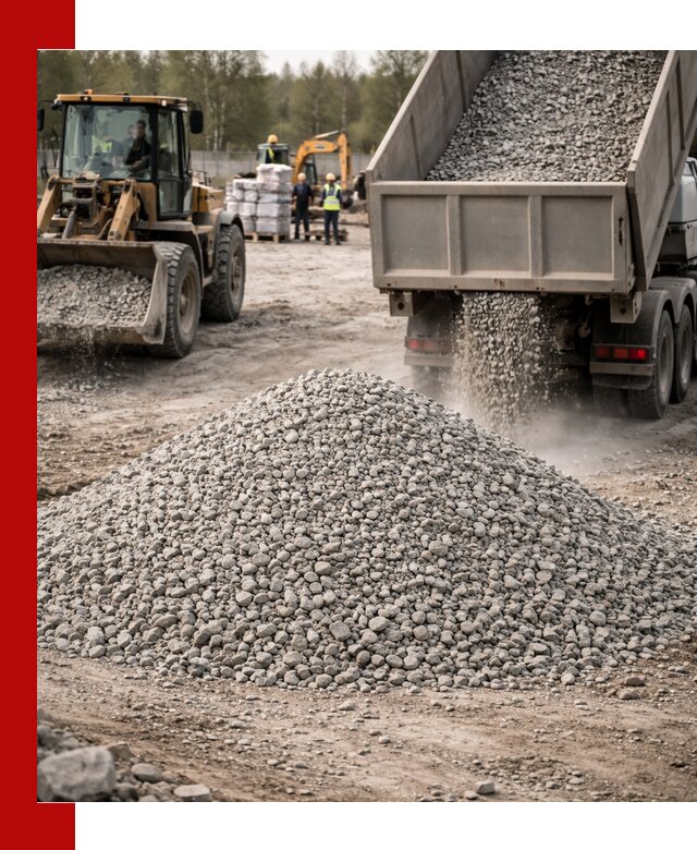 Вторичный щебень фракции 5-20 в Валуйках — доставка и продажа крупнотоннажно