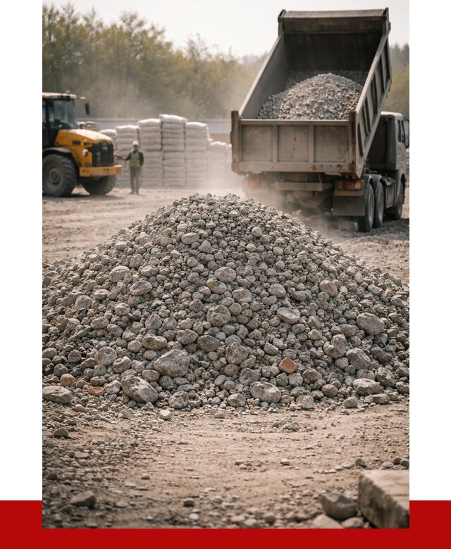 Вторичный щебень фракция 70-150 в Валуйках от 1490 р. | ПРОНЕРУДВли
