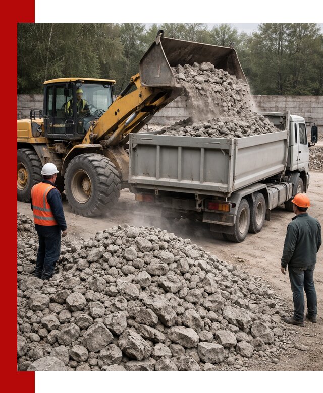 Вторичный щебень фракция 70–150 в Валуйках с доставкой