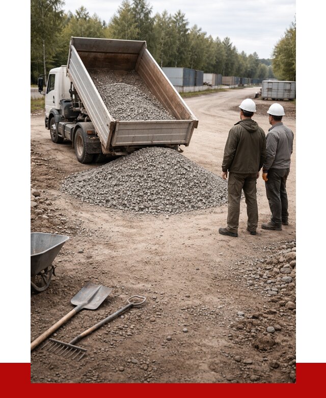 Бетонный щебень фракция 5-20 в Валуйках от 3406 р., ПРОНЕРУДВли