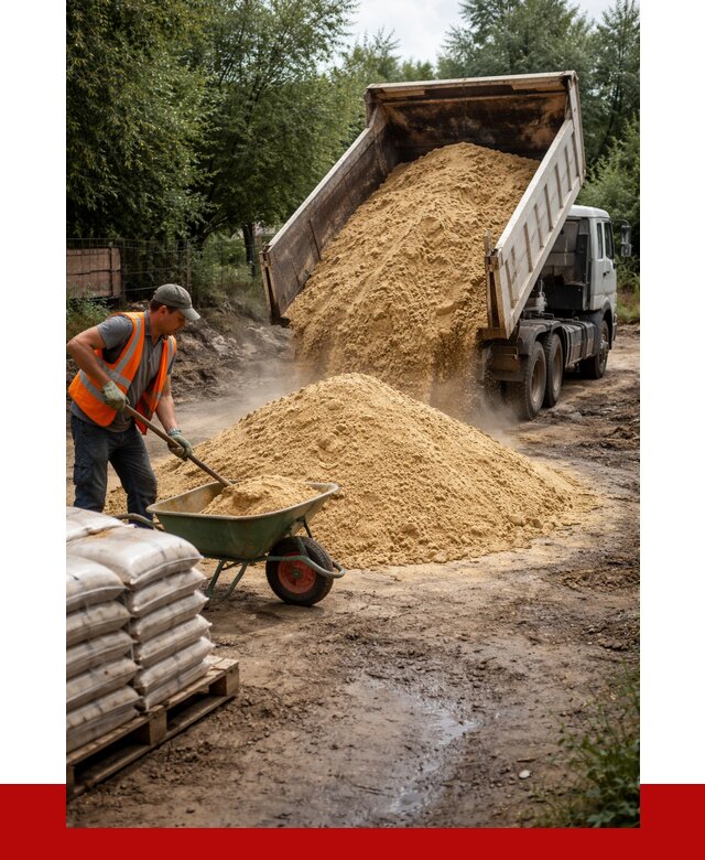 Купить песок с доставкой в Валуйках от 1916 р. | ПРОНЕРУДВли