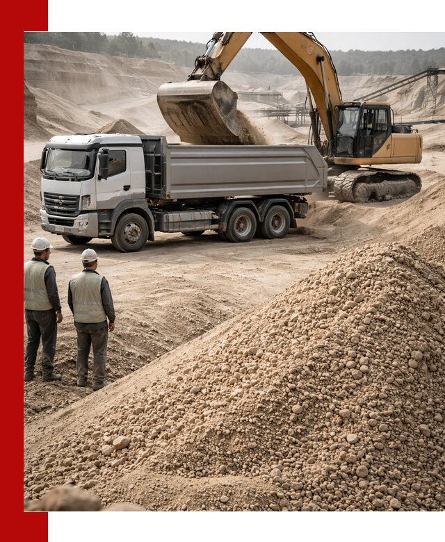 Карьерный крупнозернистый песок с доставкой в Валуйках