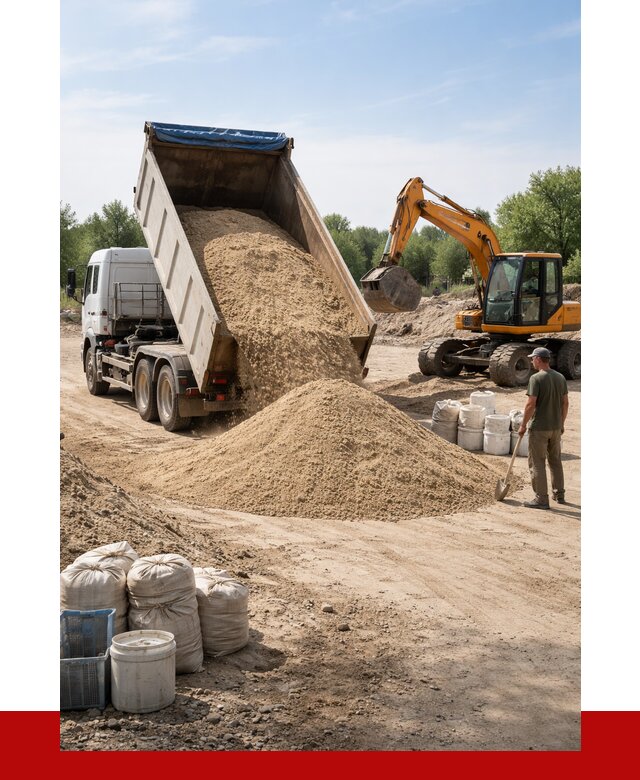 Купить речной песок в Валуйках от 1277 р. за куб | ПРОНЕРУДВли