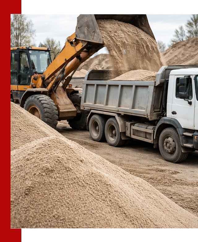 Доставка сеяного песка в Валуйках оптом и в розницу