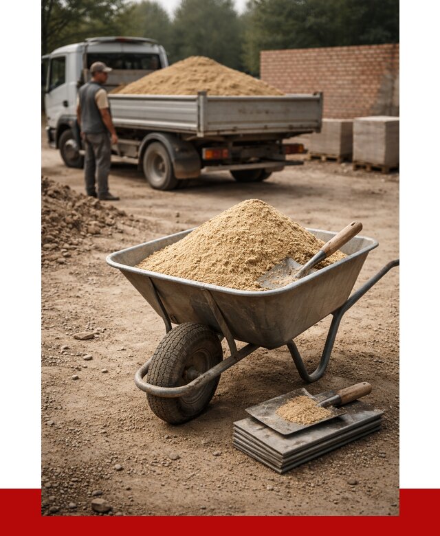 Песок для кладки в Валуйках с доставкой от 2342 р. | ПРОНЕРУДВли