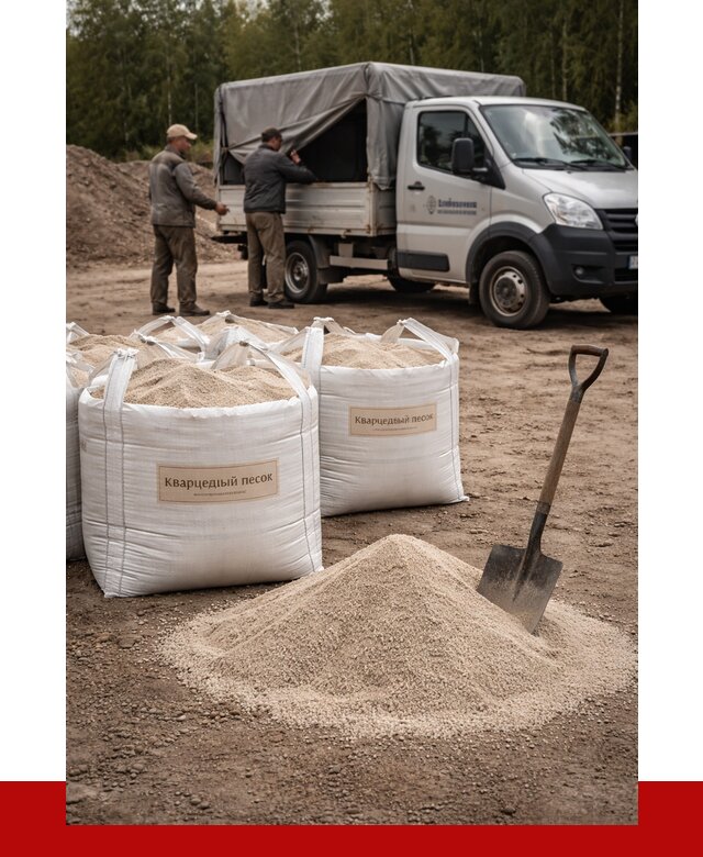 Кварцевый песок для пескоструя в Валуйках от 4790 р. | ПРОНЕРУДВли