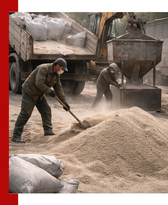 Кварцевый песок для пескоструя в Валуйках — доставка и качество