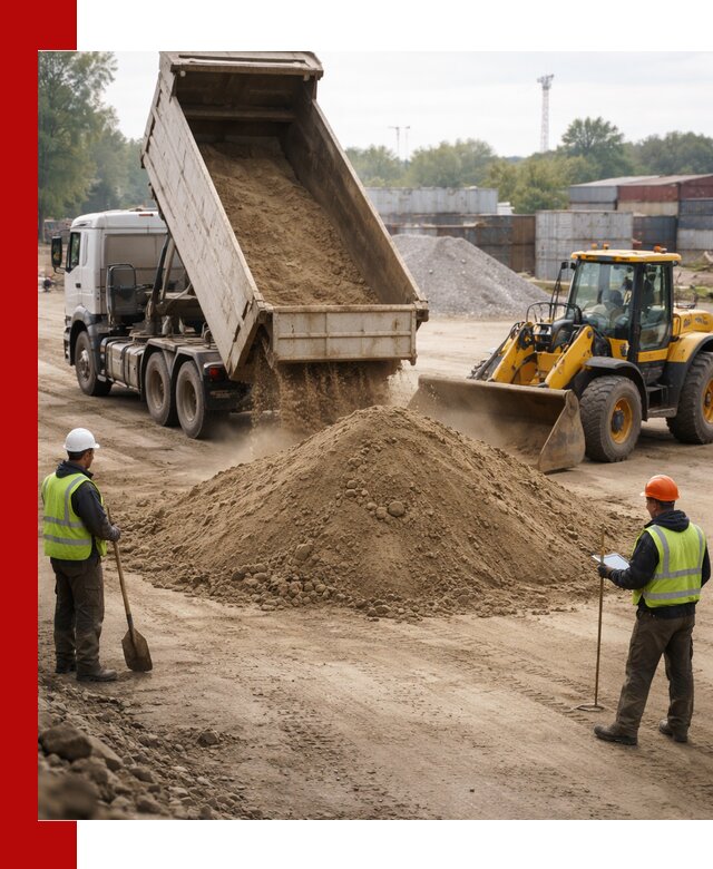 Доставка и продажа пескогрунта оптом и в розницу в Валуйках