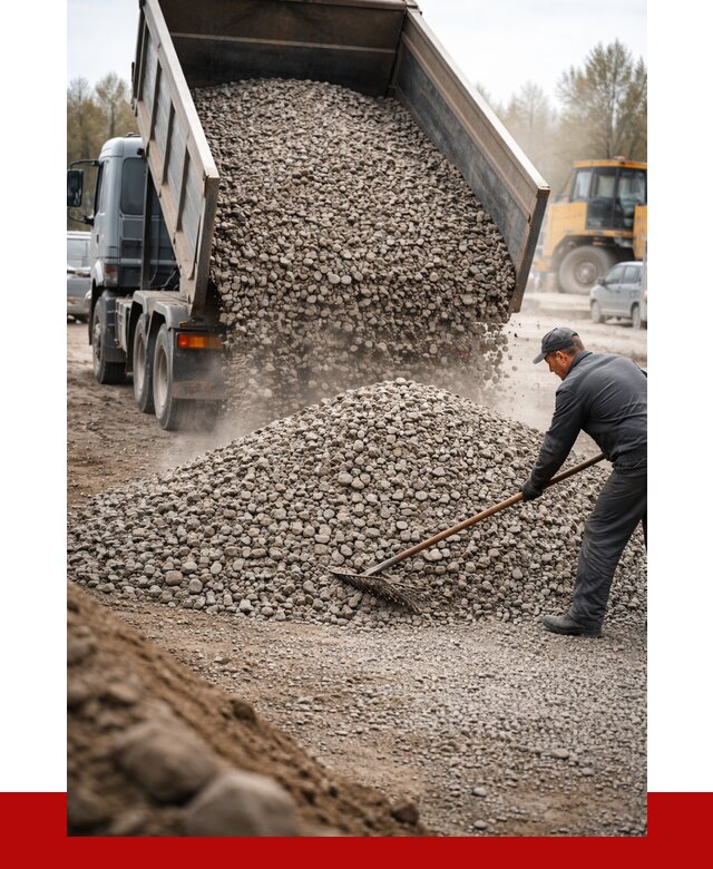 Гравий фракция 20-40 в Валуйках от 2661 р. доставка | ПРОНЕРУДВли