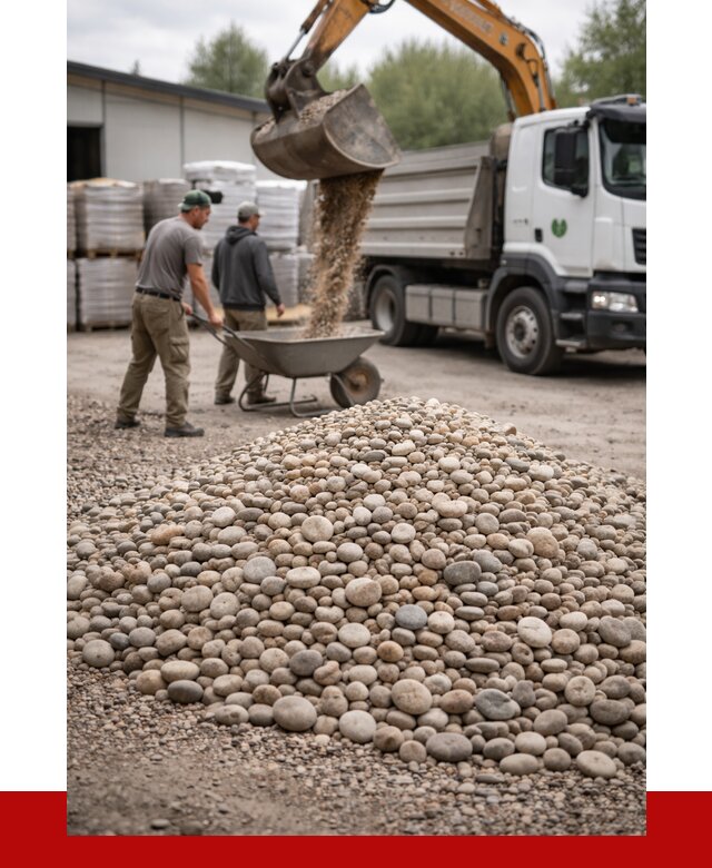 Галька декоративная в Валуйках от 3406 р. за куб | ПРОНЕРУДВли