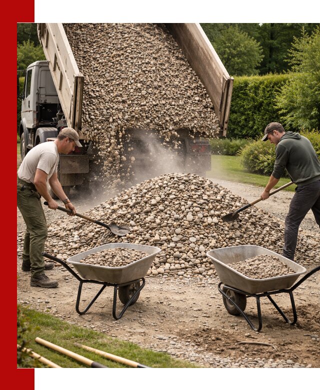 Доставка и продажа декоративной гальки в Валуйках