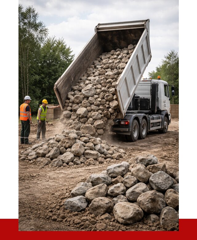 Купить булыжник в Валуйках с доставкой от 4790 р. за куб | ПРОНЕРУДВли