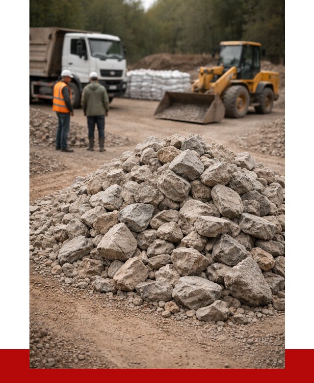 Купить бутовый камень с доставкой в Валуйках от 2448 р. | ПРОНЕРУДВли