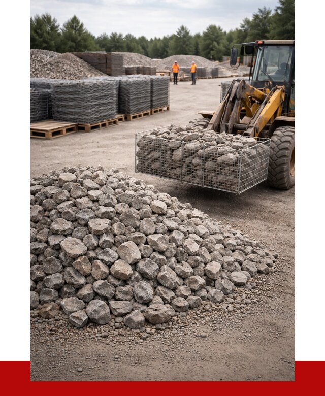 Камень для габионов фракция 70-150 в Валуйках от 4471 р. | ПРОНЕРУДВли