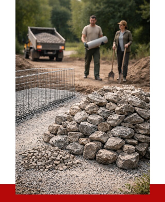 Камень для габионов фракция 100-200 в Валуйках от 5110 р. | ПРОНЕРУДВли