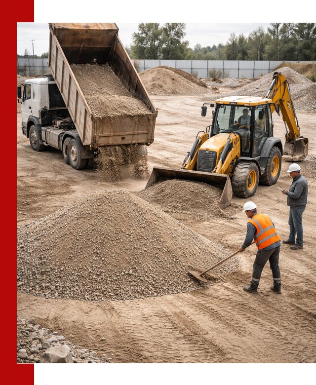 Поставка и доставка ПГС С4 в мешках и самосвалах в Валуйках