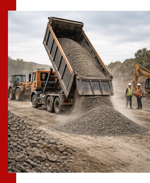 Щебёночно-песчаная смесь ЩПС С1 с доставкой в Валуйках