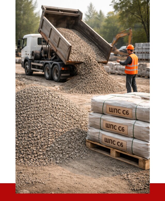 ЩПС С6 в Валуйках с доставкой от 2342 р. за куб | ПРОНЕРУДВли
