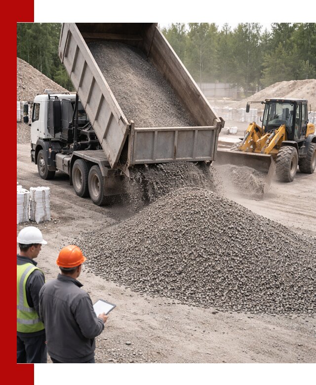 Доставка и продажа гранитного отсева 0-10 в Валуйках