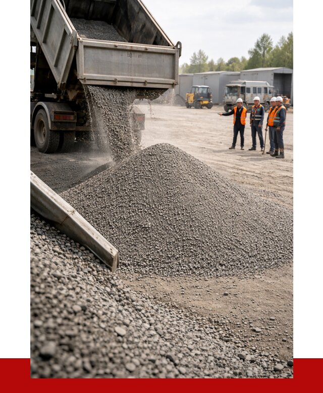 Гравийный отсев 0-5 в Валуйках от 1277 р. с доставкой | ПРОНЕРУДВли
