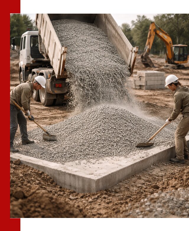 Доставка и продажа отсева для бетона в Валуйках