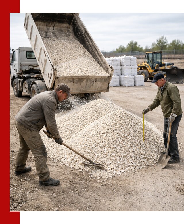 Мраморная крошка с доставкой и разгрузкой в Валуйках