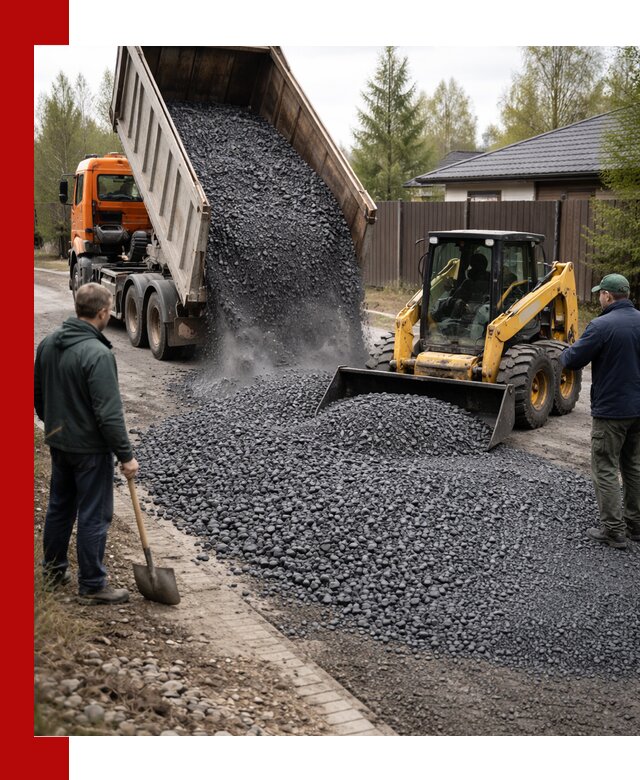 Крошка габбро с доставкой в Валуйках для строительных работ