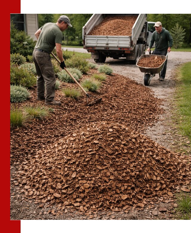 Крошка для мульчирования с доставкой в Валуйках