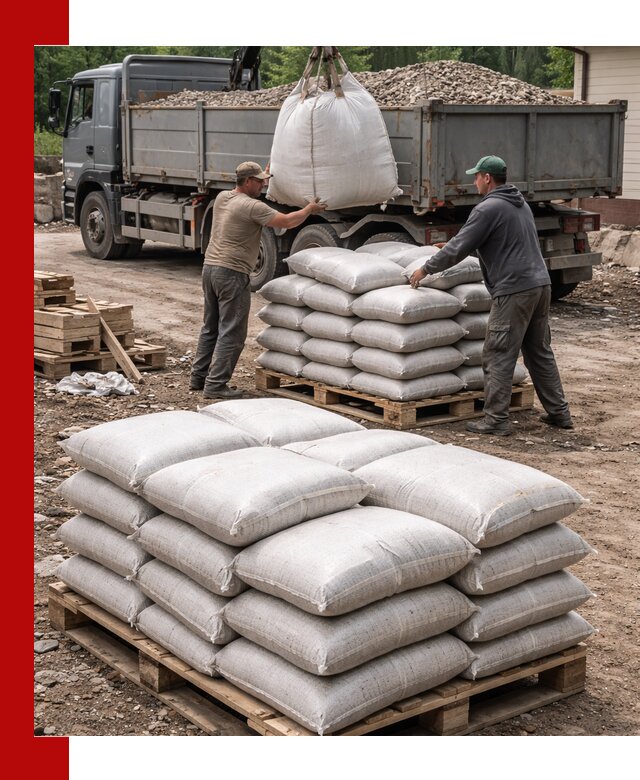 Керамзит в мешках с доставкой в Валуйках от компании-поставщика
