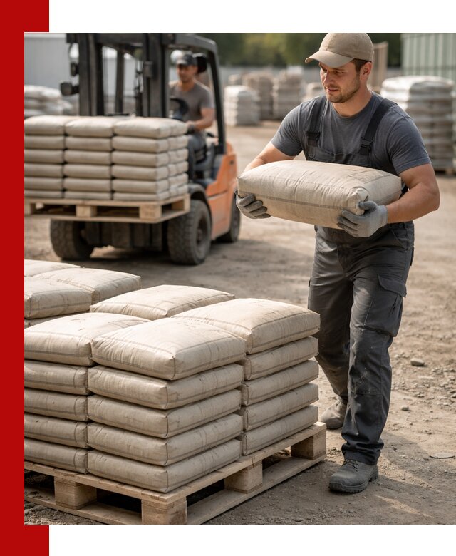 Доставка цемента в мешках оптом и в розницу в Валуйках