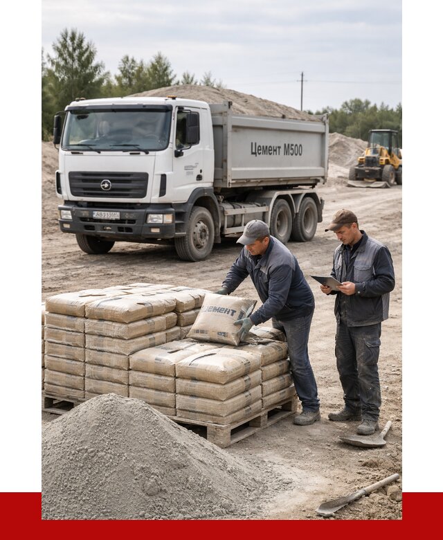 Купить цемент м500 с доставкой в Валуйках от 5535 р. | ПРОНЕРУДВли