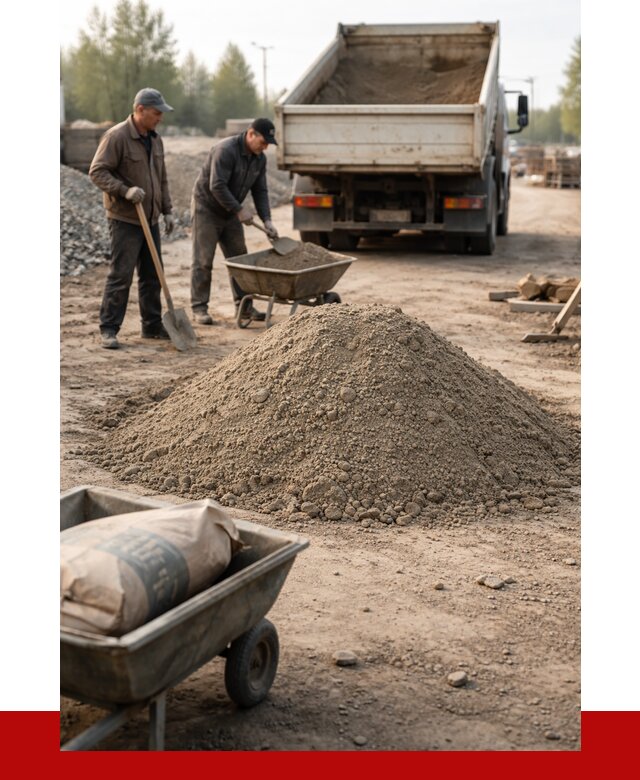 Цементно-песчаная смесь М150 в Валуйках от 5003 р. | ПРОНЕРУДВли