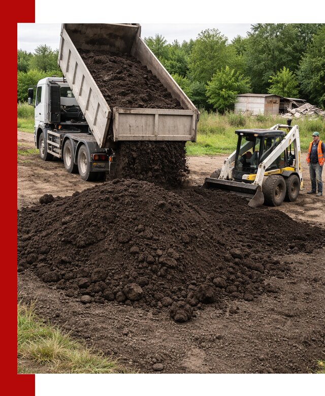 Поставка плодородной земли с доставкой самосвалом в Валуйках