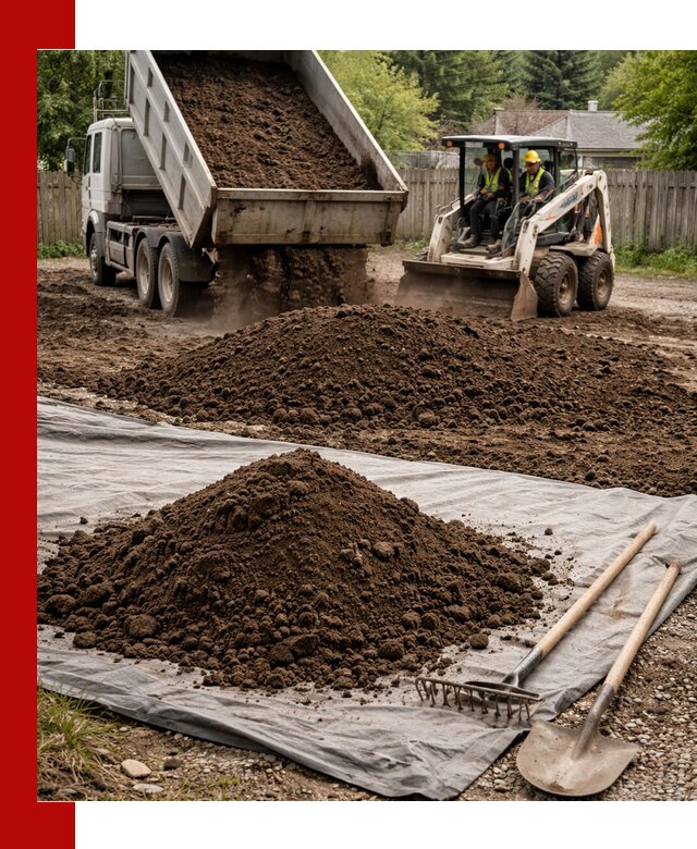 Грунт для отсыпки участка с доставкой в Валуйках