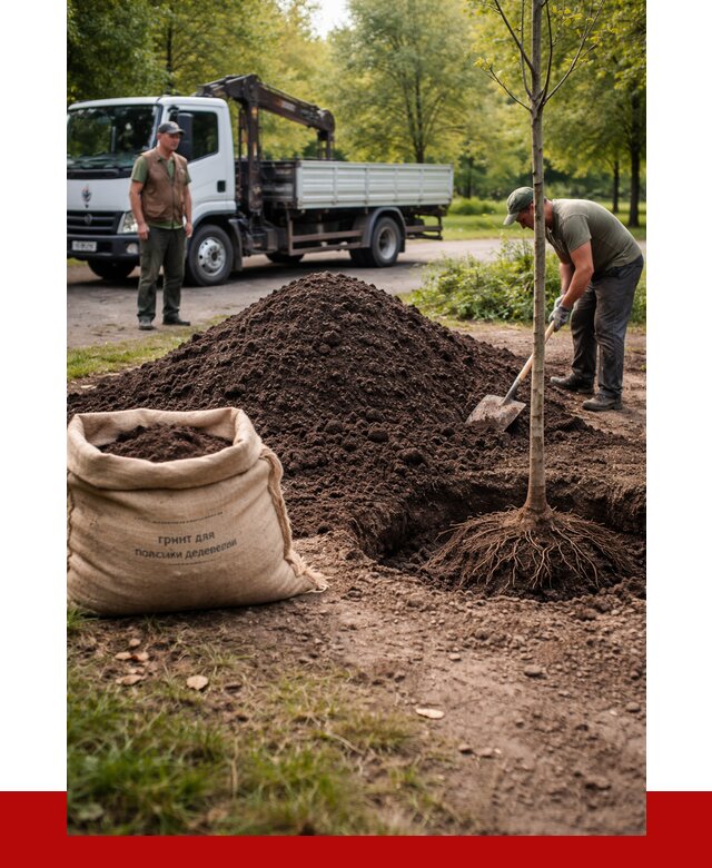 Грунт для посадки деревьев в Валуйках от 1277 р. | ПРОНЕРУДВли