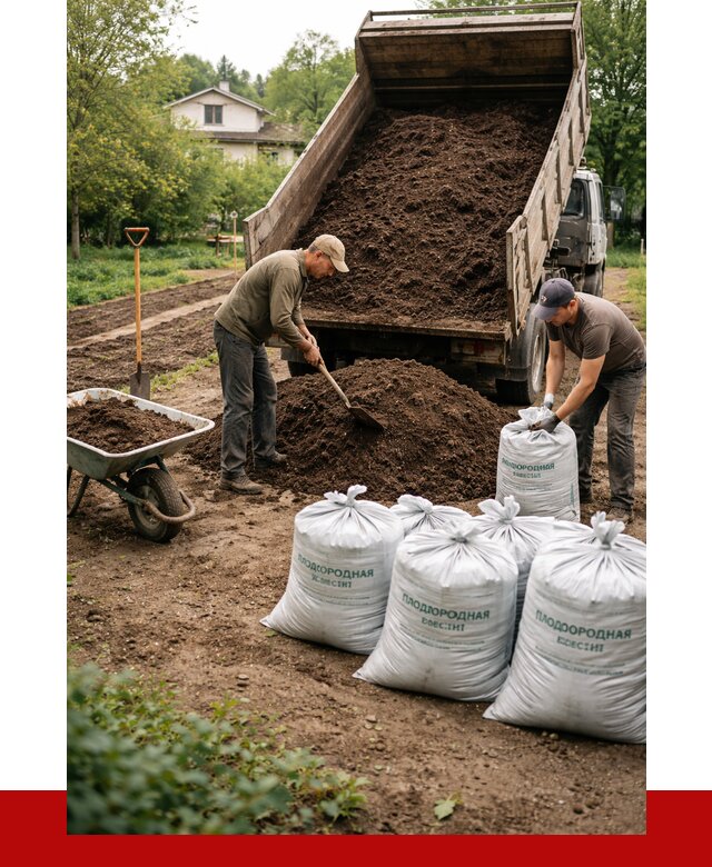 Плодородная смесь в Валуйках от 4471 р./куб с доставкой | ПРОНЕРУДВли