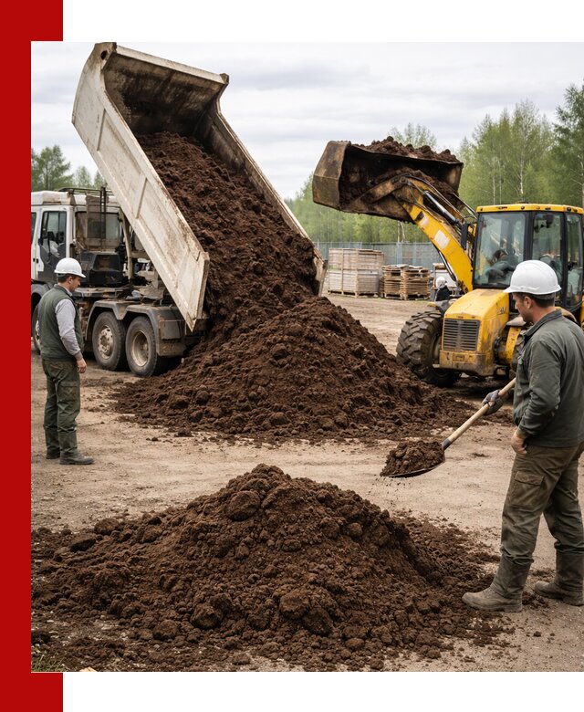 Доставка торфа оптом и в мешках в Валуйках