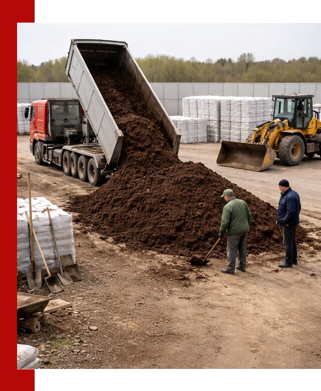 Доставка торфяных смесей оптом и в розницу в Валуйках