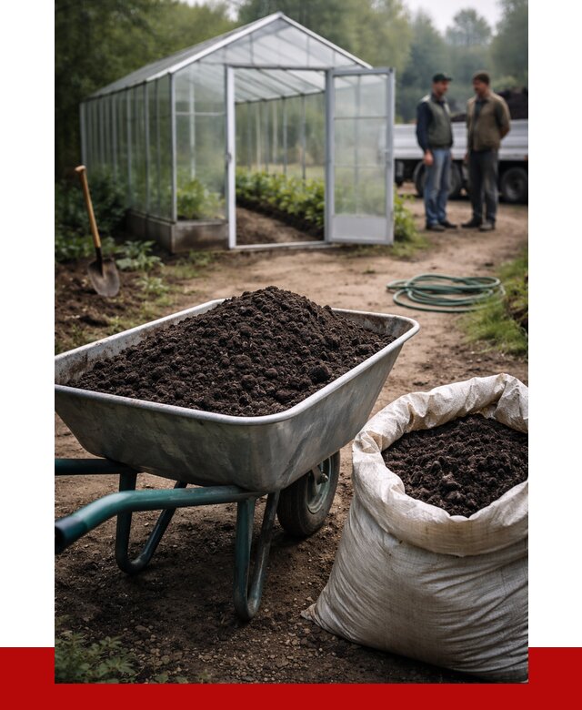 Чернозем для теплицы в Валуйках с доставкой от 1597 р. | ПРОНЕРУДВли